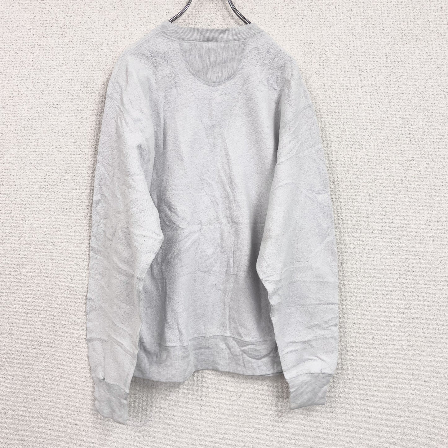 Champion　チャンピオン　リバースウィーブ　フリーススウェット/トレーナー　灰色　ライトグレー　Lサイズ