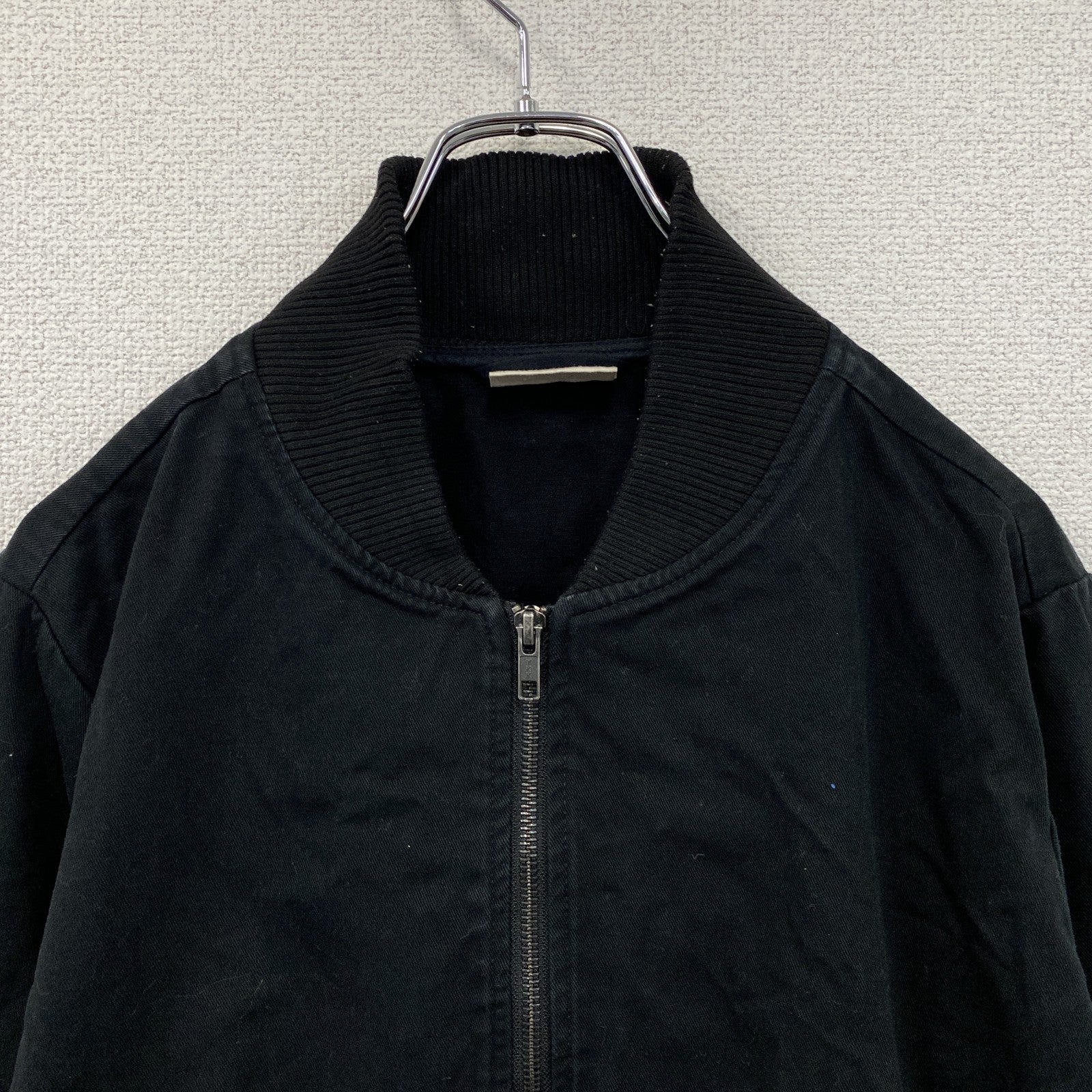 ascolour　ブルゾン/スイングトップ　黒　ブラック　Lサイズ　古着