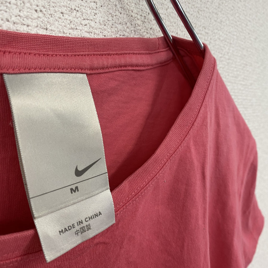 NIKE　ナイキ　半袖プリントTシャツ　ピンク　Mサイズ　古着
