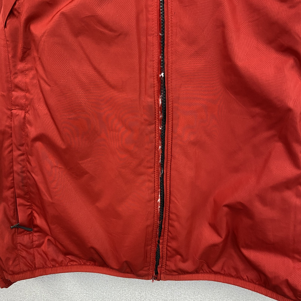 NIKE ACG　ナイキエーシージー　フルジップフリースジャケット/ボアジャケット　リバーシブル　黒　ブラック　赤　レッド　Mサイズ　古着
