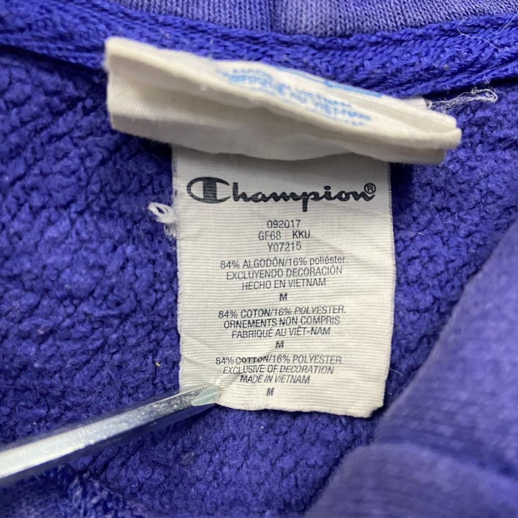 Champion　チャンピオン　リバースウィーブ　スウェットパーカー/フーディー　青　ブルー　Mサイズ トレーナー スウェットトップス フード付き 古着