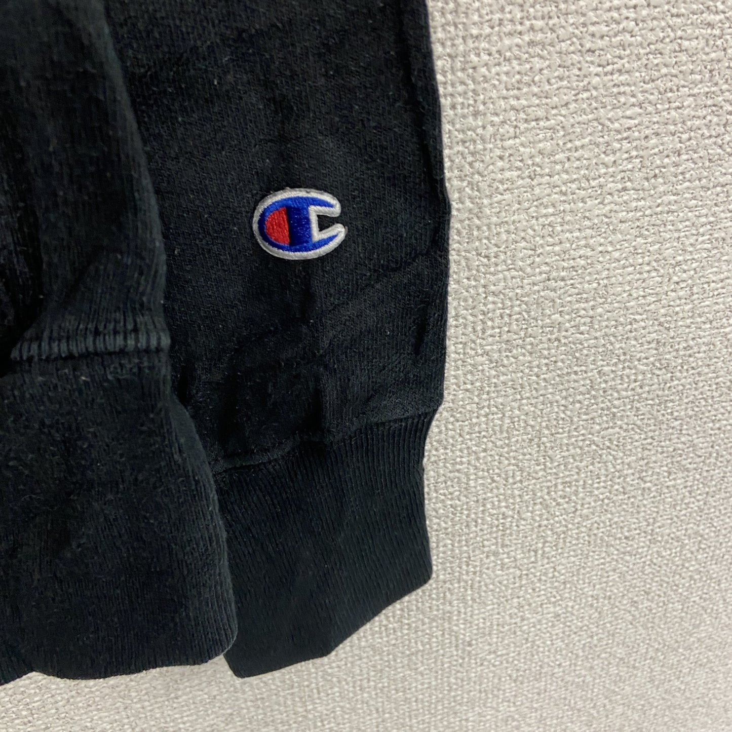 Champion　チャンピオン　プレミアムリバースウィーブ　スウェット/トレーナー　黒　ブラック　XLサイズ　
