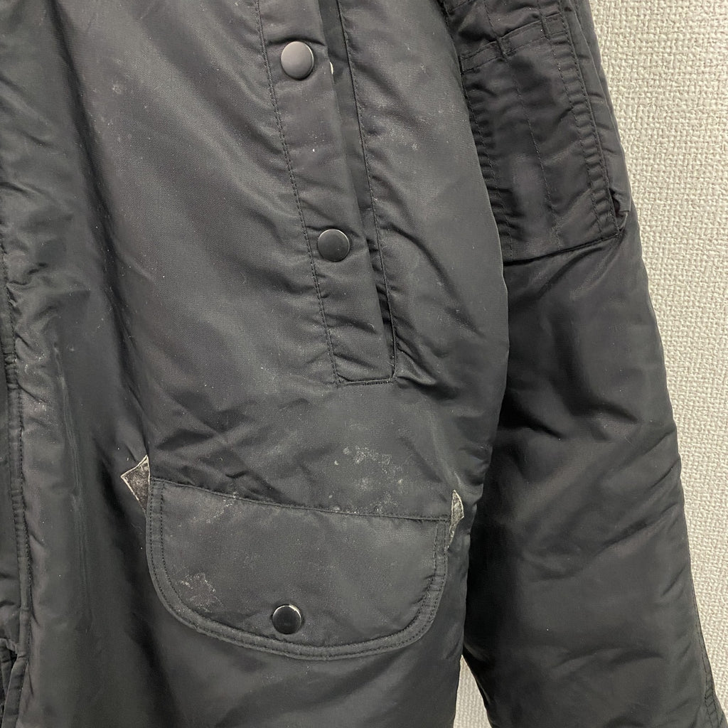 VIRGIN VOYAGE　バージンボヤージュ　N-3Bタイプ　フライトジャケット　黒　ブラック　Lサイズ　　古着