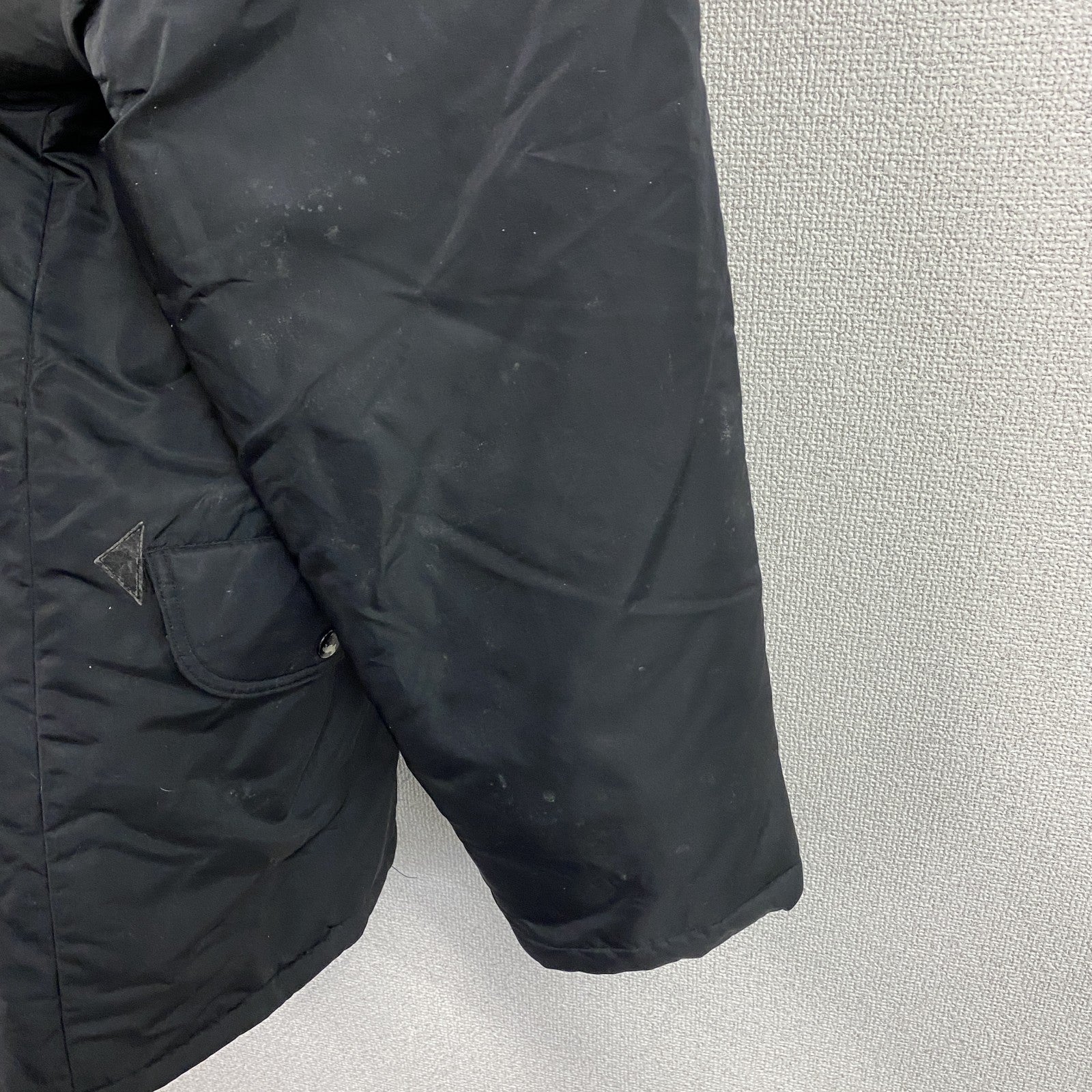 VIRGIN VOYAGE　バージンボヤージュ　N-3Bタイプ　フライトジャケット　黒　ブラック　Lサイズ　　古着