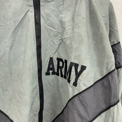 米軍　U.S.ARMY　トレーニングジャケット　ナイロンジャケット　デジカモ　グレー　Lサイズ