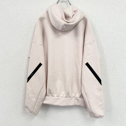 adidas　アディダス　Z.N.E.　フード付きスウェットシャツ　スウェットパーカー/フーディー　ピンク　Lサイズ