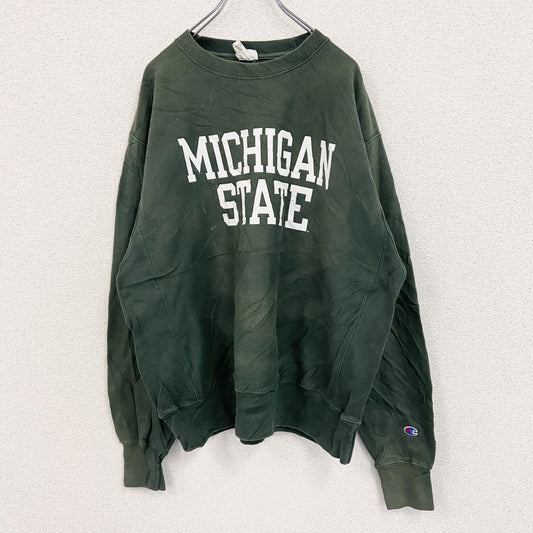 Champion　チャンピオン　リバースウィーブ　スウェット/トレーナー　緑　グリーン　Lサイズ