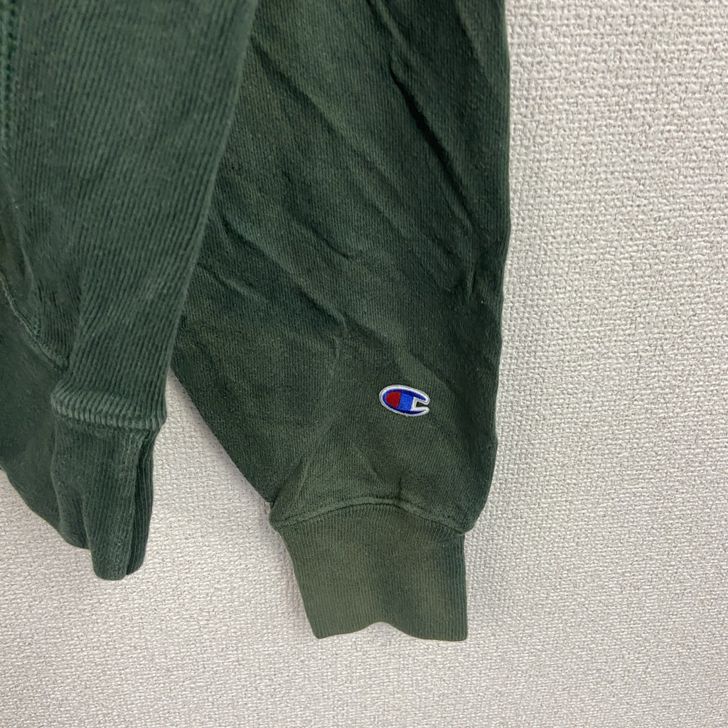 Champion　チャンピオン　リバースウィーブ　スウェット/トレーナー　緑　グリーン　Lサイズ スウェットトップス メンズ コットン 古着