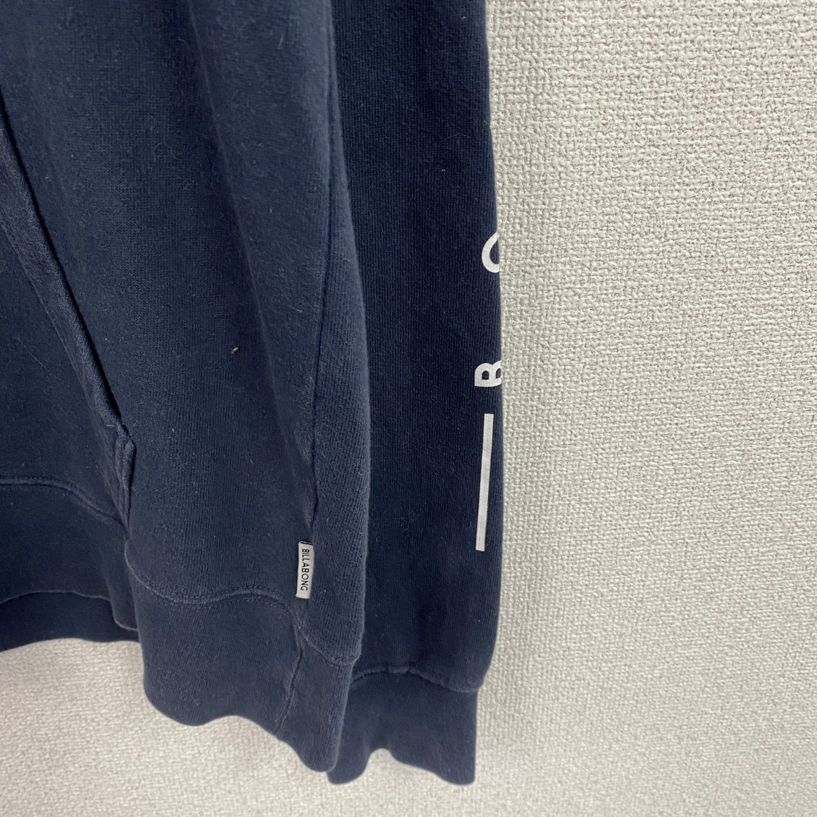 BILLABONG　ビラボン　スウェットパーカー/フーディー　紺　ネイビー　Lサイズ　古着