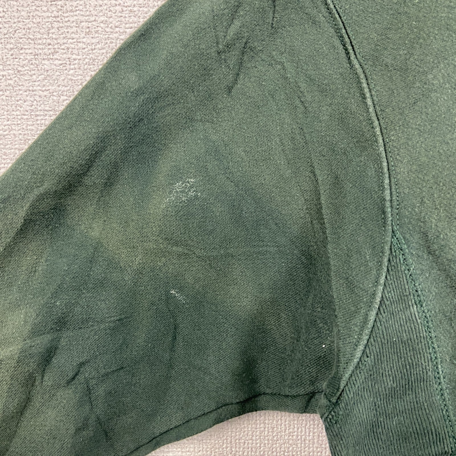 Champion　チャンピオン　リバースウィーブ　スウェット/トレーナー　緑　グリーン　Lサイズ スウェットトップス メンズ コットン 古着