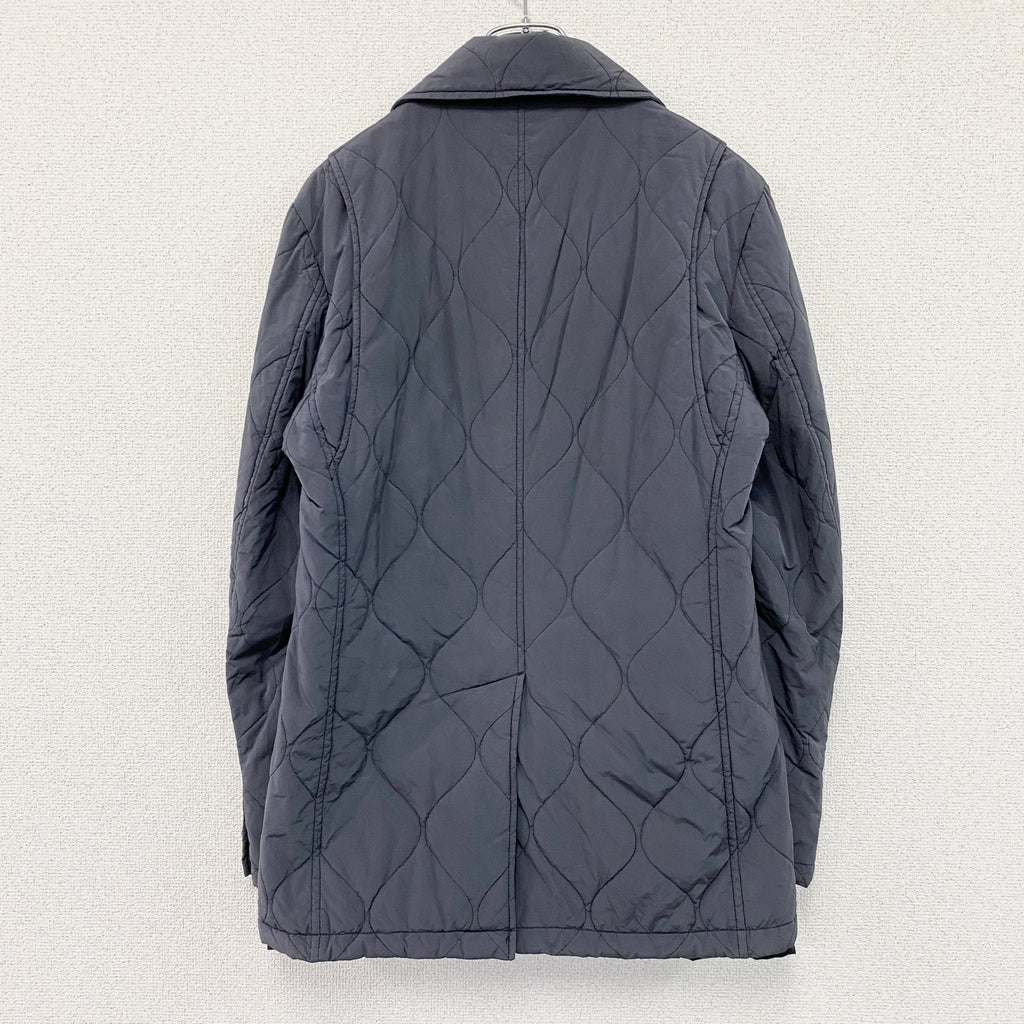 KATHARINE HAMNETT LONDON　キャサリンハムネットロンドン　キルティングジャケット　紺　ネイビー　Mサイズ　古着