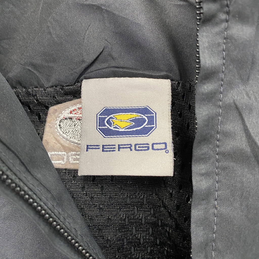 FERGO　フェルゴ　フルジップジャケット　黒　ブラック　Mサイズ　古着