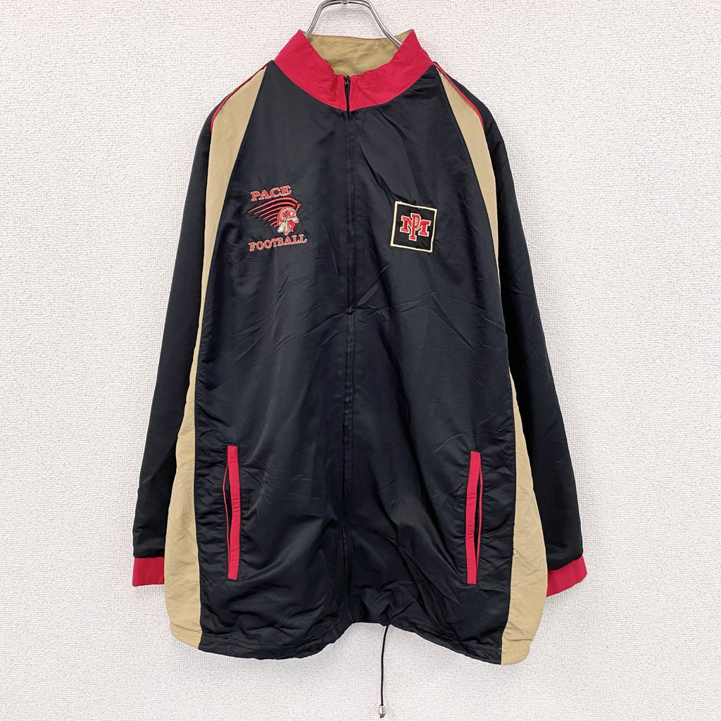FERGO　フェルゴ　フルジップジャケット　黒　ブラック　Mサイズ　古着
