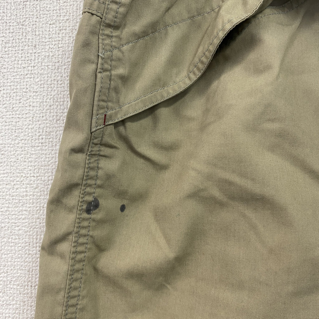 ハーフパンツ/ショートパンツ　ジップポケット　カーキベージュ メンズ 古着