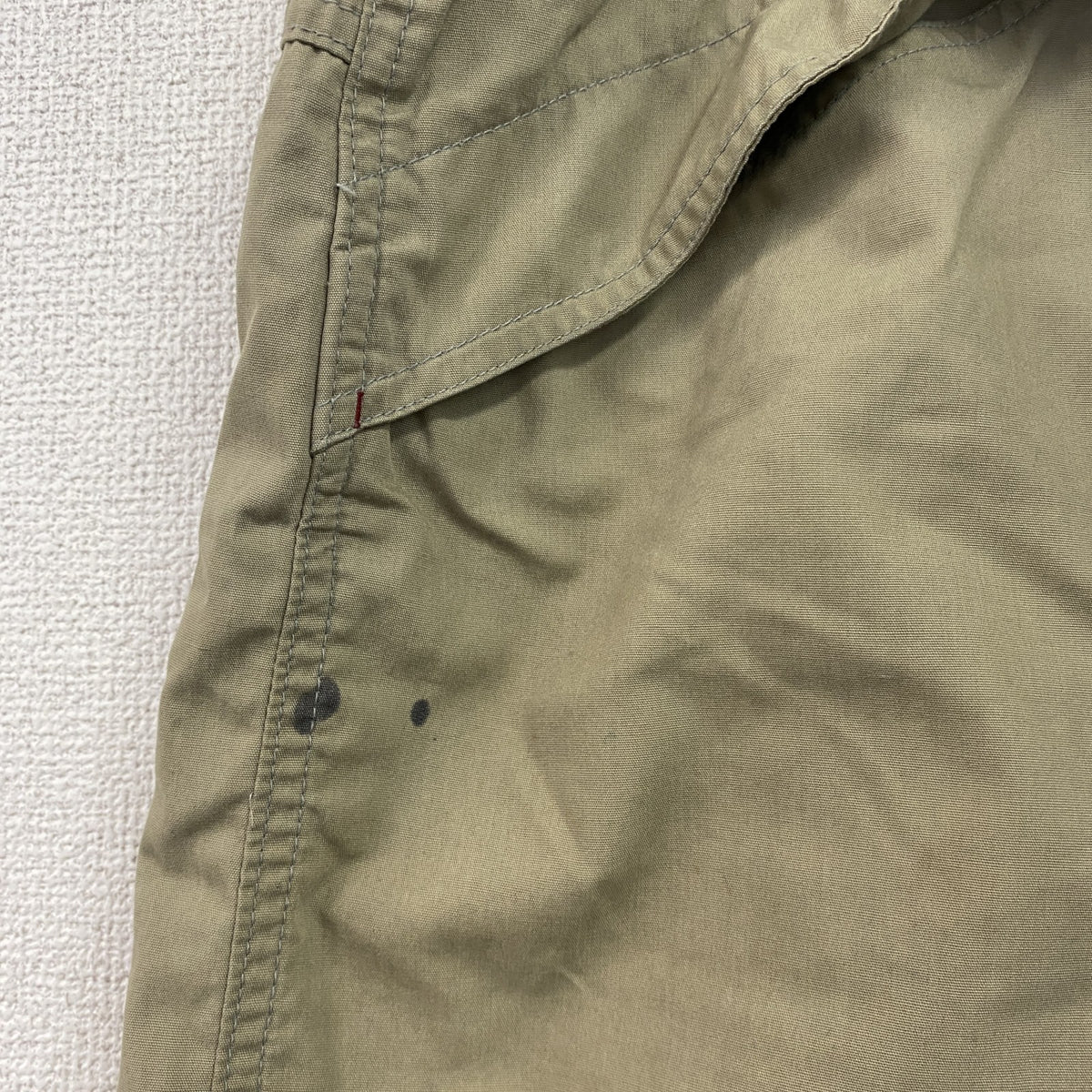 ハーフパンツ/ショートパンツ　ジップポケット　カーキベージュ メンズ 古着