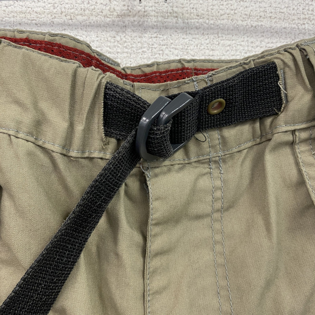 ハーフパンツ/ショートパンツ　ジップポケット　カーキベージュ メンズ 古着