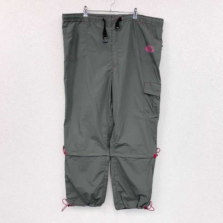 T＆C SURF DESIGNS　タウンアンドカントリー　カーゴパンツ　2WAY　グレー　灰色　５Lサイズ　　古着