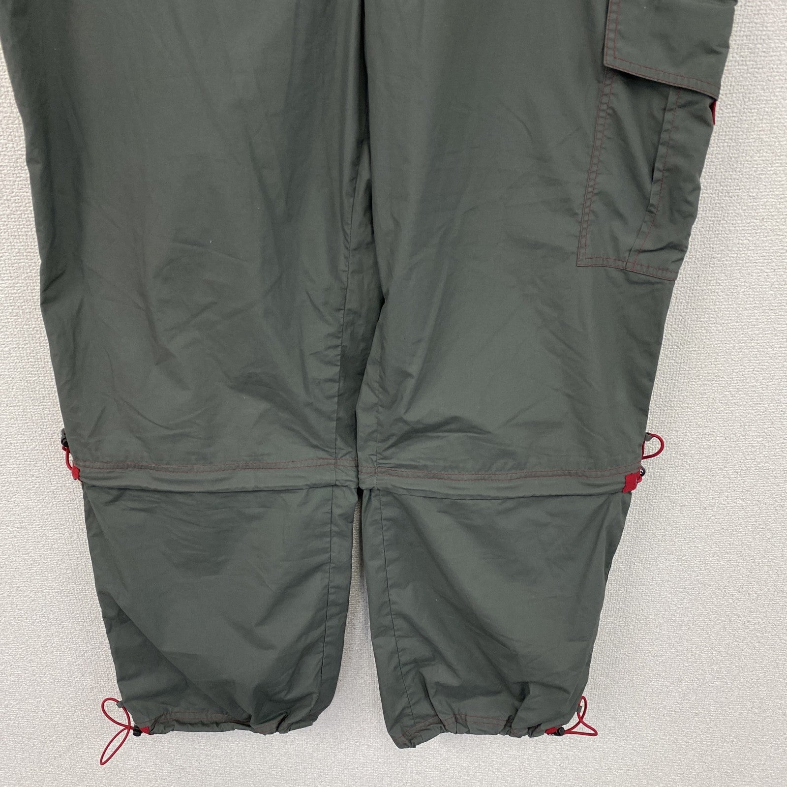 T＆C SURF DESIGNS　タウンアンドカントリー　カーゴパンツ　2WAY　グレー　灰色　５Lサイズ　　古着