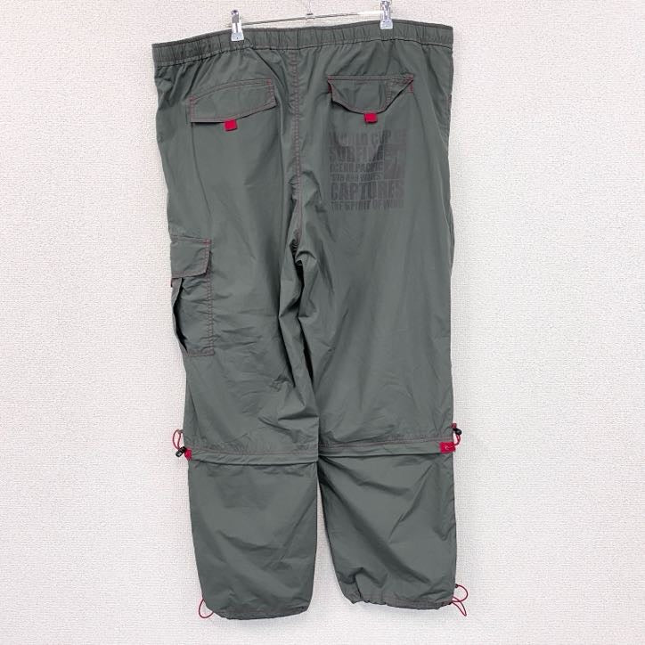 T＆C SURF DESIGNS　タウンアンドカントリー　カーゴパンツ　2WAY　グレー　灰色　５Lサイズ　　古着