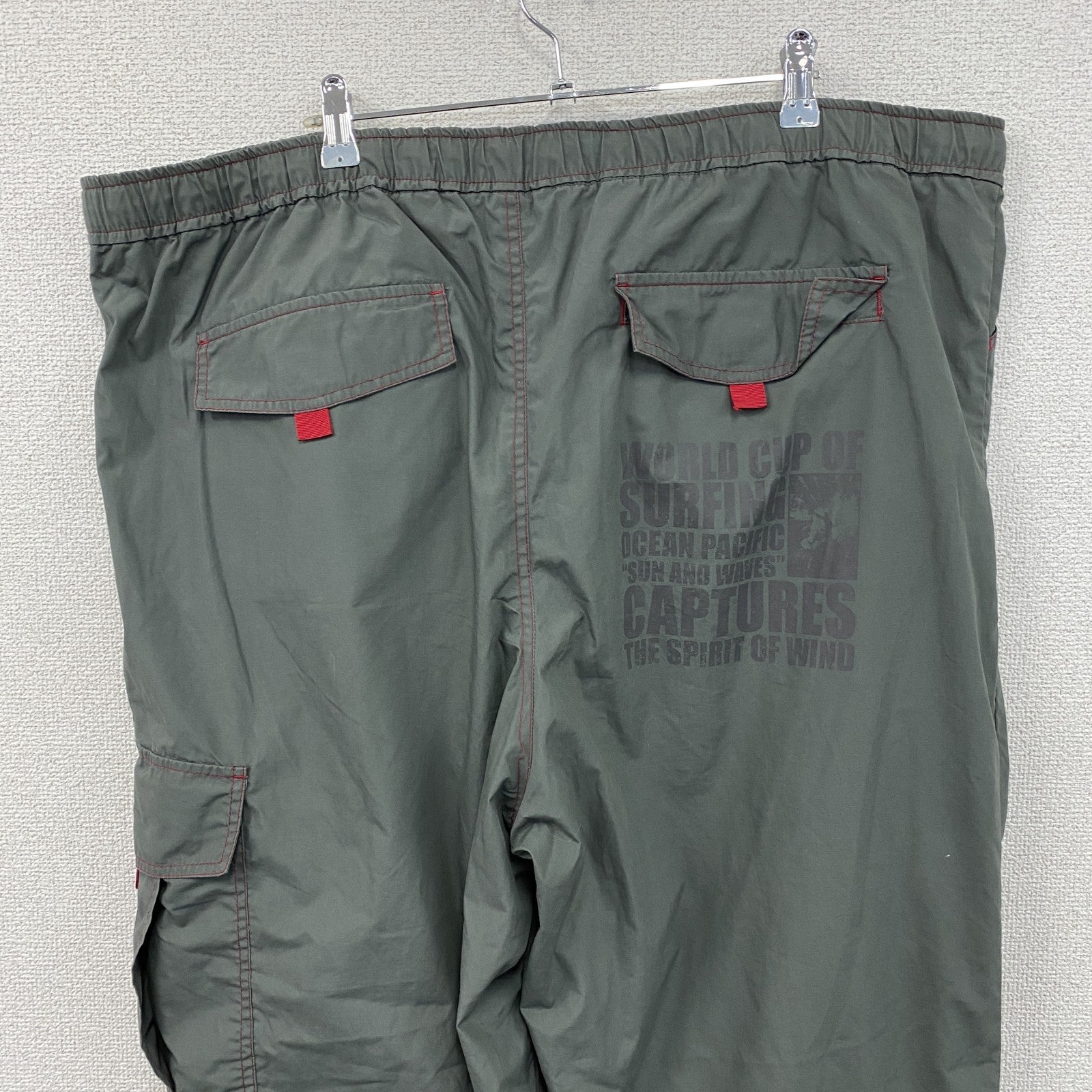 T＆C SURF DESIGNS　タウンアンドカントリー　カーゴパンツ　2WAY　グレー　灰色　５Lサイズ　　古着