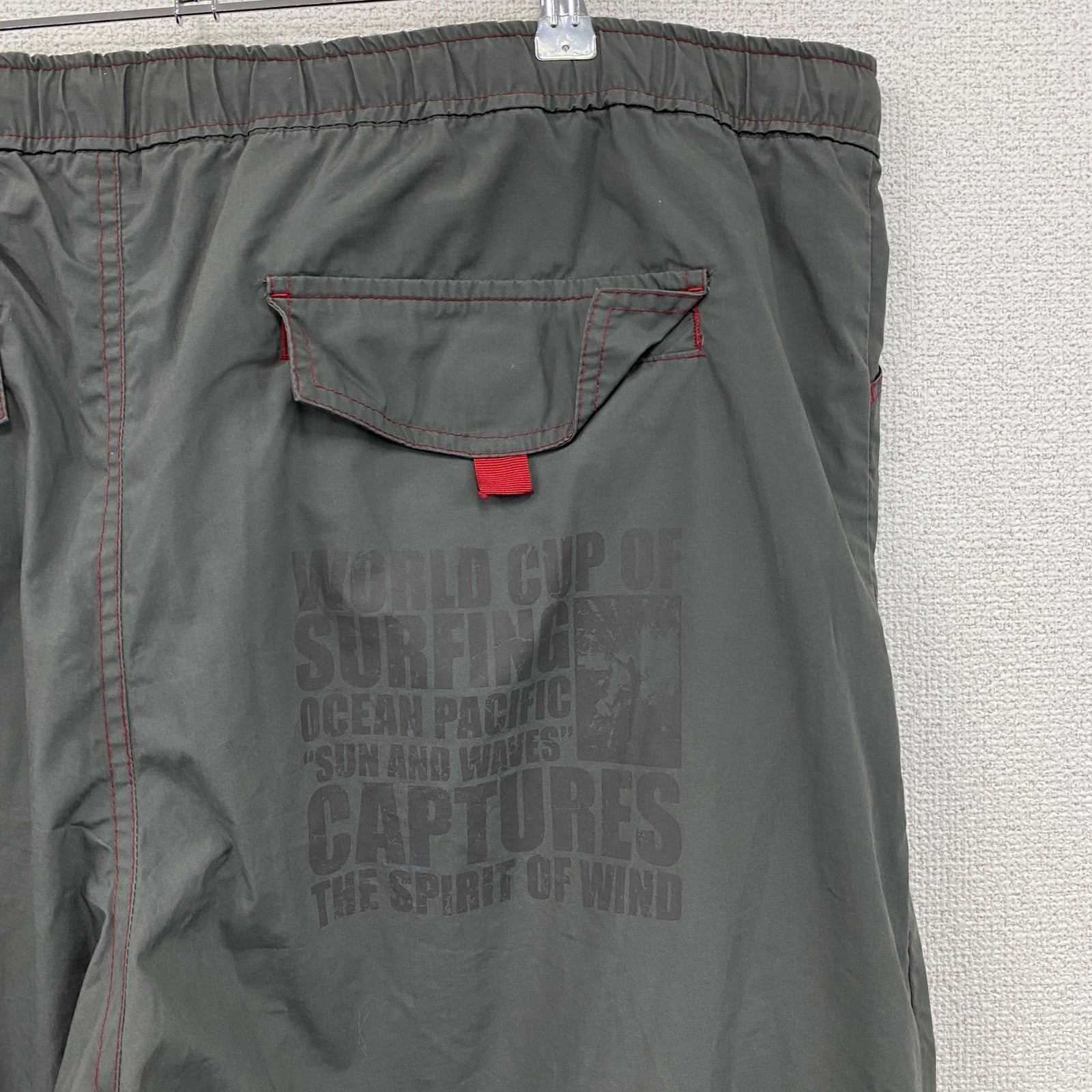 T＆C SURF DESIGNS　タウンアンドカントリー　カーゴパンツ　2WAY　グレー　灰色　５Lサイズ　　古着