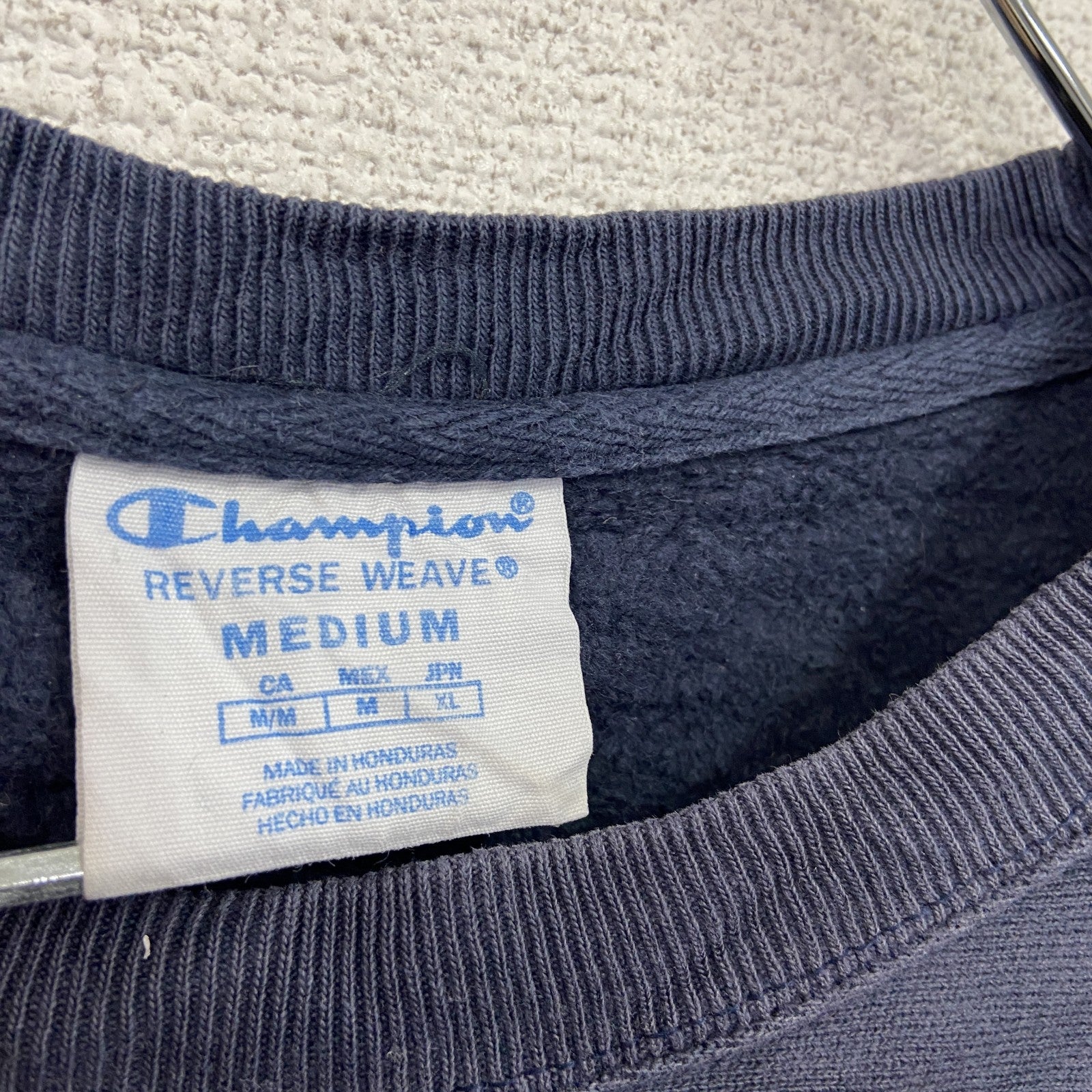 Champion　チャンピオン　リバースウィーブ　スウェット/トレーナー　紺　ネイビー　Mサイズ　古着