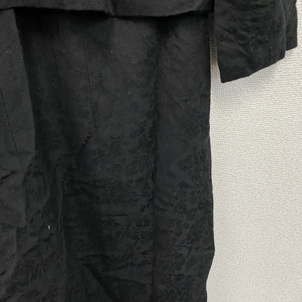 GIVENCHY　ジバンシィ　冠婚葬祭セットアップ/喪服　ワンピース　黒　ブラック　14サイズ　古着