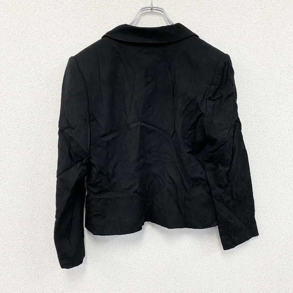 GIVENCHY　ジバンシィ　冠婚葬祭セットアップ/喪服　ワンピース　黒　ブラック　14サイズ　古着