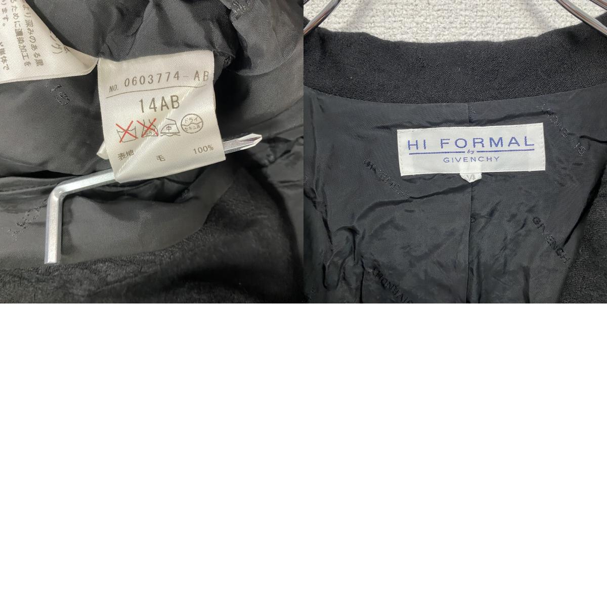 GIVENCHY　ジバンシィ　冠婚葬祭セットアップ/喪服　ワンピース　黒　ブラック　14サイズ　古着
