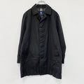 BURBERRY　バーバリー　ステンカラーコート　バルマカンコート　黒　ブラック　Mサイズ　古着