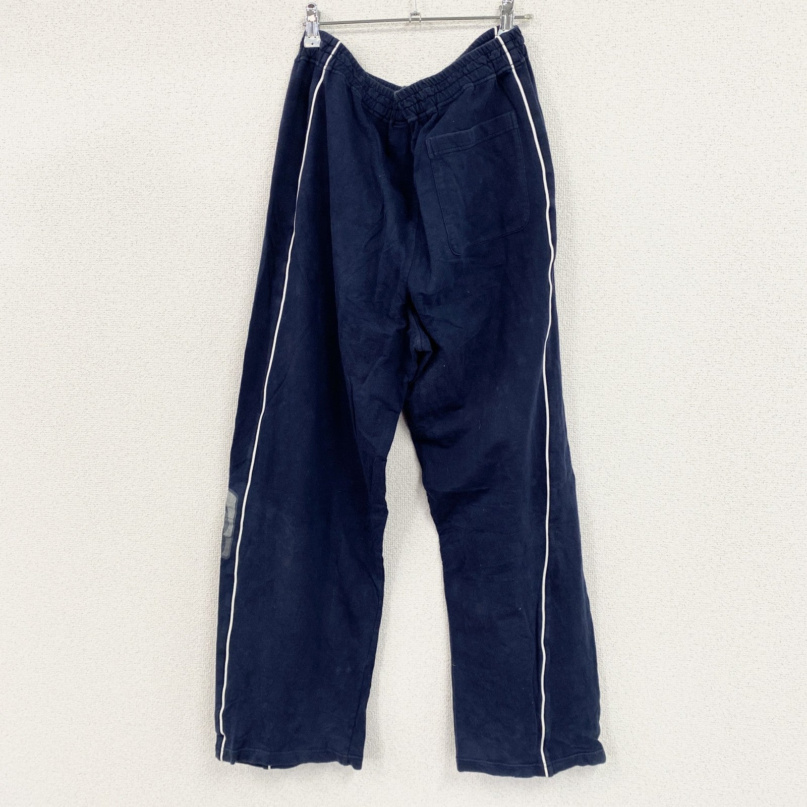 PIKO　ピコ　トラックパンツ/ジャージ　スウェットパンツ　デカロゴ　紺　ネイビー　LLサイズ　古着