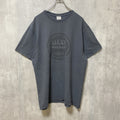 Lucky Brand　Blue Jeans　半袖プリントTシャツ　USA製　グレー　灰色　ビッグシルエット　XLサイズ　古着