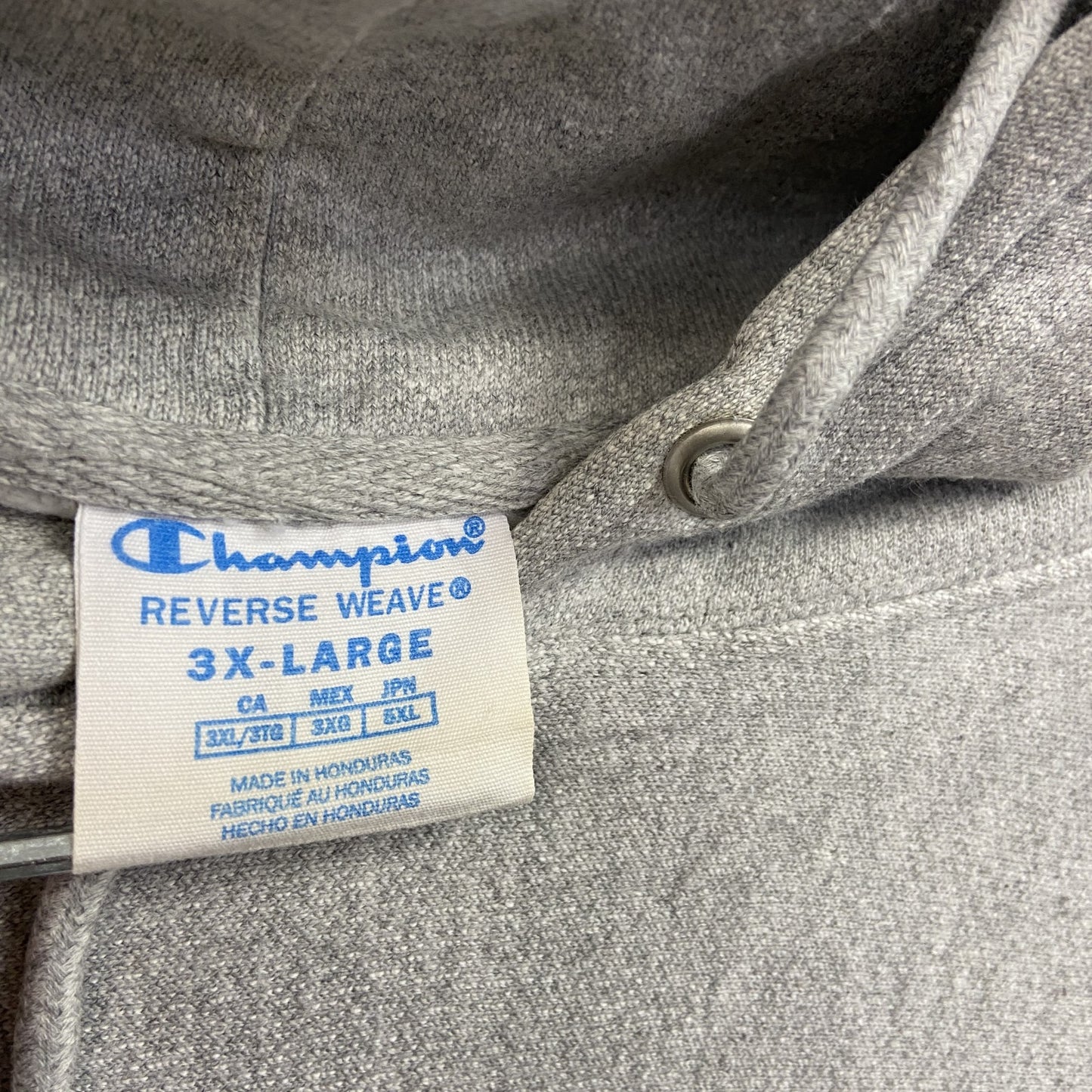 Champion　チャンピオン　リバースウィーブ　スウェットパーカー/フーディー　灰色　グレー　3XLサイズ