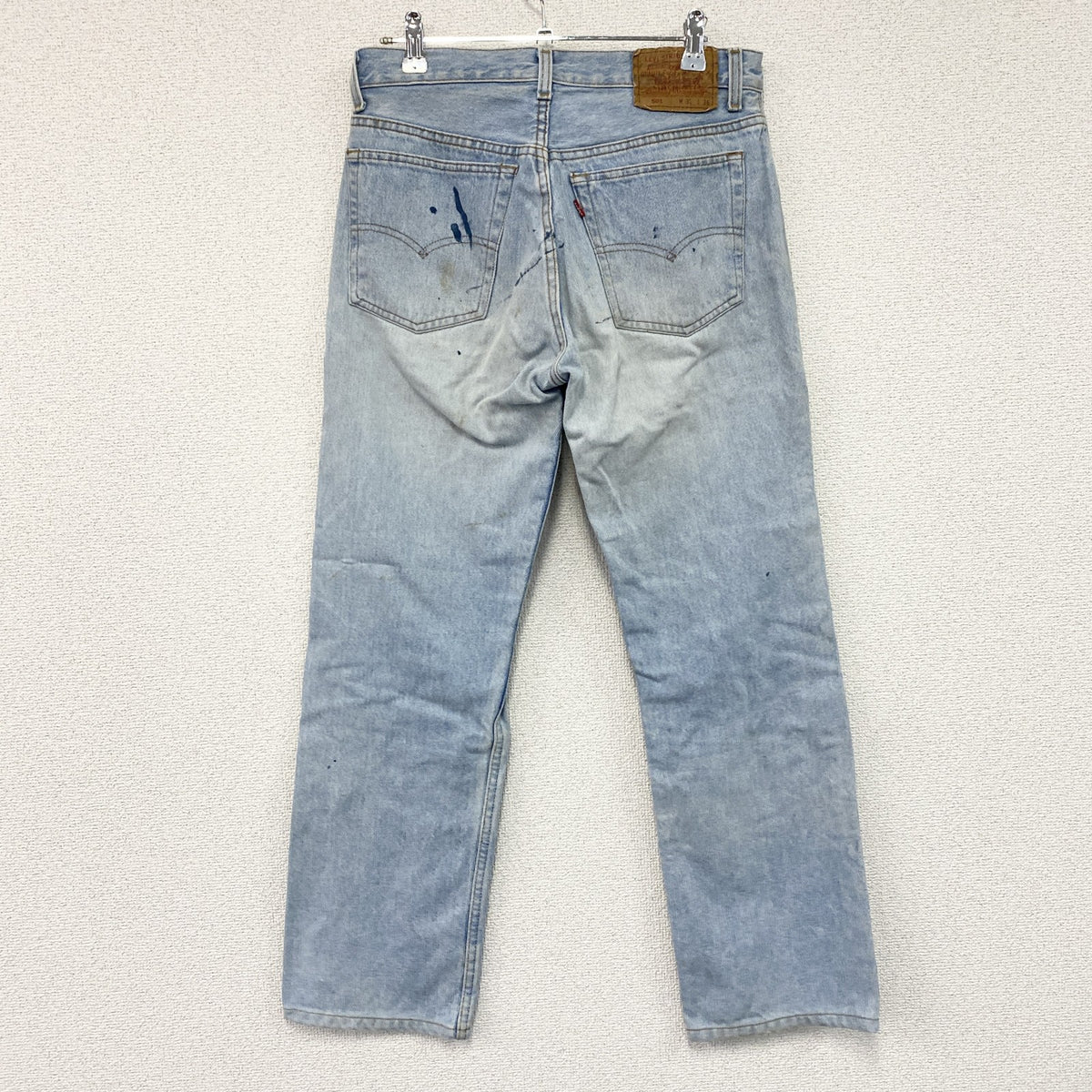 Levi's　リーバイス　501　デニムパンツ/ジーンズ　ボタンフライ　インディゴ　W31サイズ メンズ コットン 古着