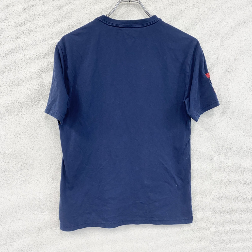 POLO RALPH LAUREN　ラルフローレン　半袖Tシャツ　ビッグポニー　刺繍ロゴ　紺　ネイビー　160サイズ　古着