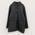 Salvatore Ferragamo　サルヴァトーレフェラガモ　キルティングジャケット　中綿入り　黒　ブラック　Mサイズ　古着