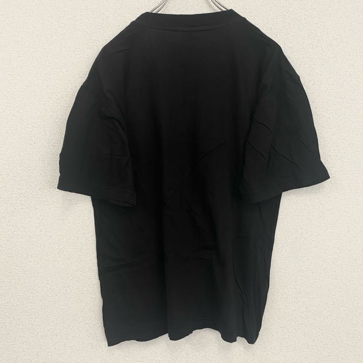 半袖プリントバンドTシャツ　人物T　PACIFIER　クルーネック　黒　ブラック　Sサイズ　古着