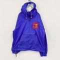 90s～　GTM SPORTSWEAR　アノラックパーカー　カンザス大学　ヴィンテージ　青　ブルー　XLサイズ　古着