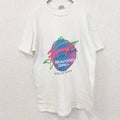 90s　USA製　半袖プリントTシャツ　100%コットン　カジキマグロ　シングルステッチ　ヴィンテージ　Lサイズ　古着