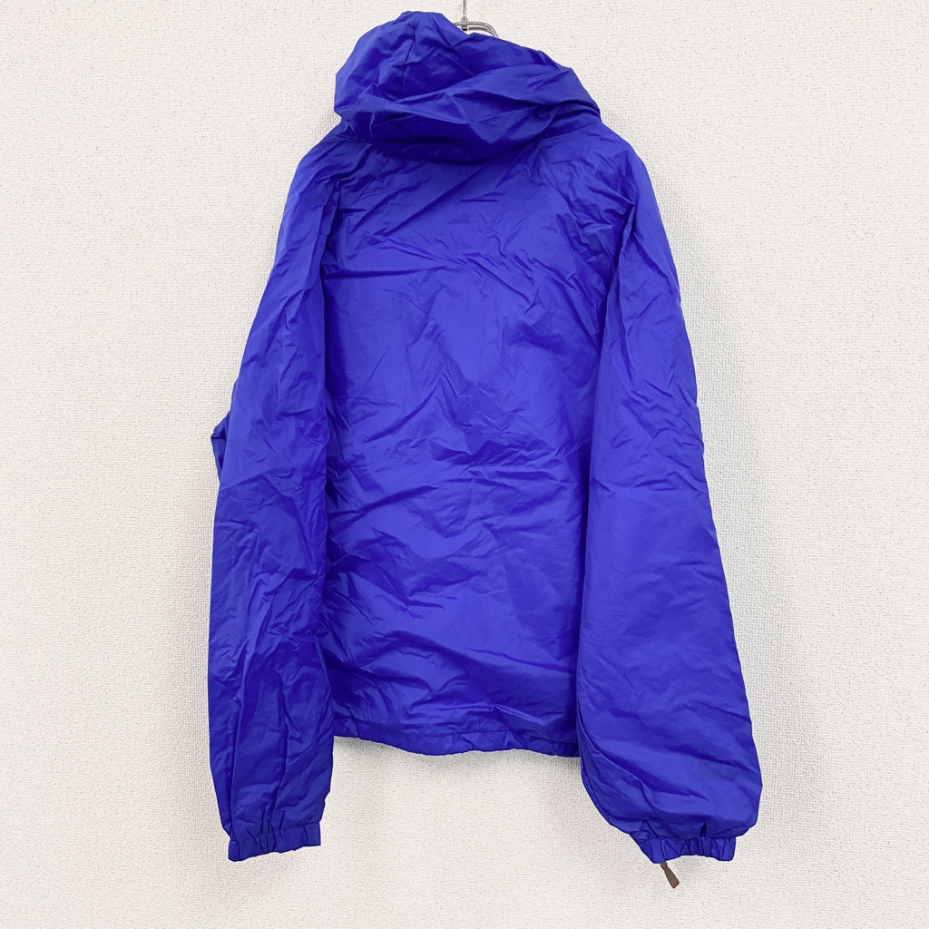 90s～　GTM SPORTSWEAR　アノラックパーカー　カンザス大学　ヴィンテージ　青　ブルー　XLサイズ　古着