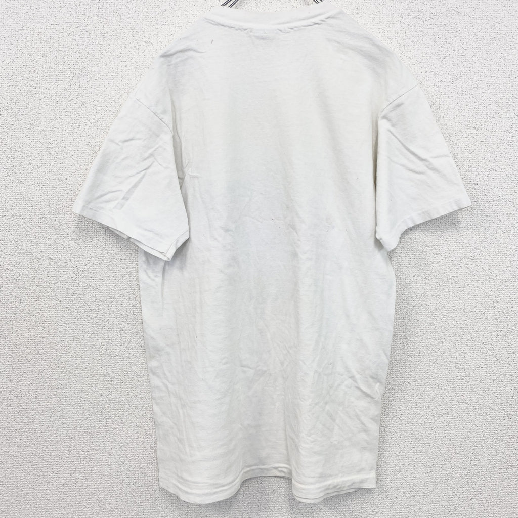 90s　USA製　半袖プリントTシャツ　100%コットン　カジキマグロ　シングルステッチ　ヴィンテージ　Lサイズ　古着