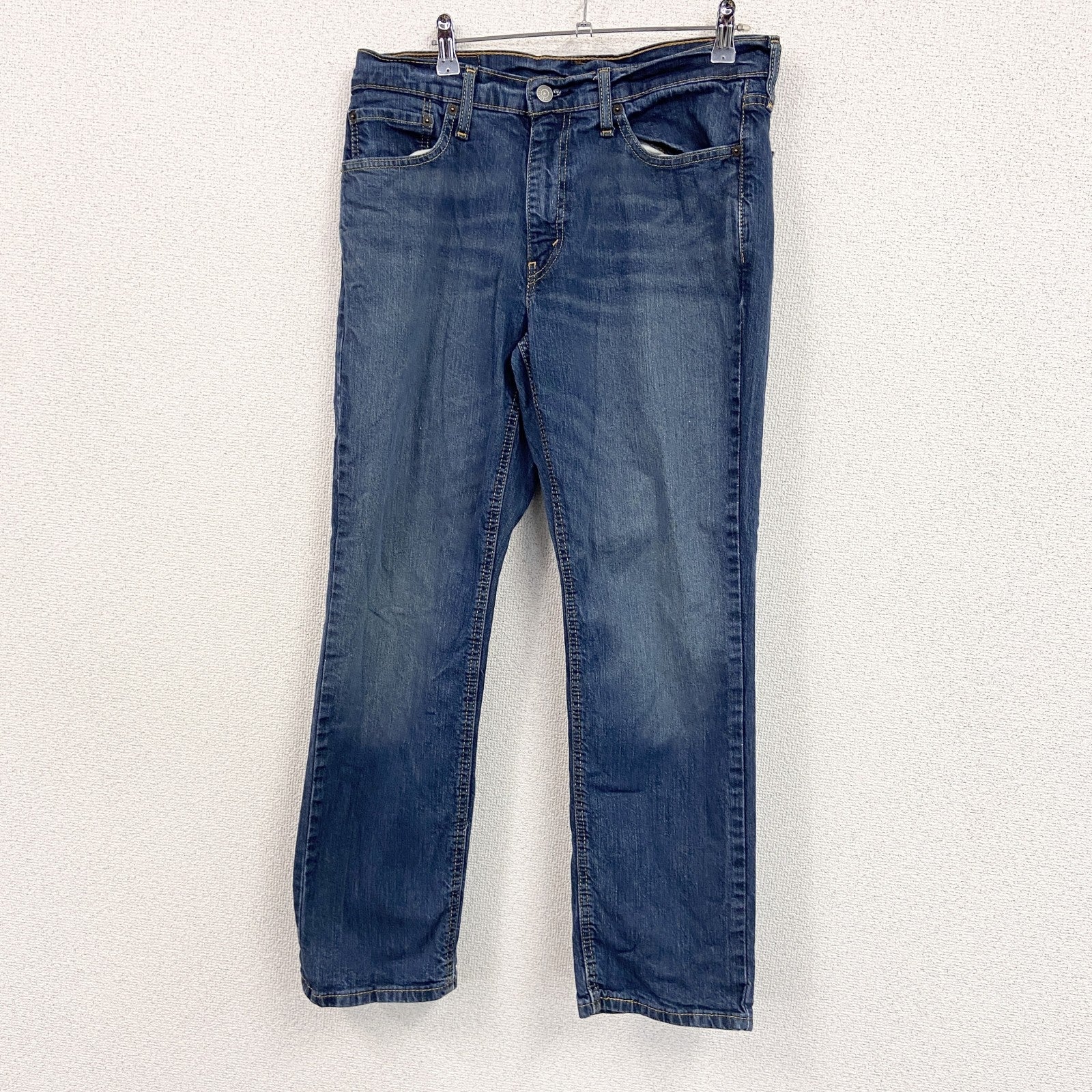 Levi’s　リーバイス　541　デニムパンツ/ジーンズ　ジップフライ　縦落ち　インディゴ　W32サイズ　古着