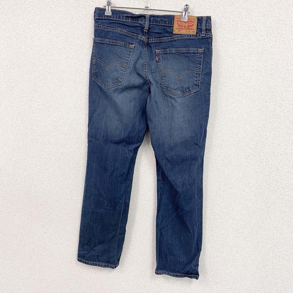 Levi’s　リーバイス　541　デニムパンツ/ジーンズ　ジップフライ　縦落ち　インディゴ　W32サイズ　古着