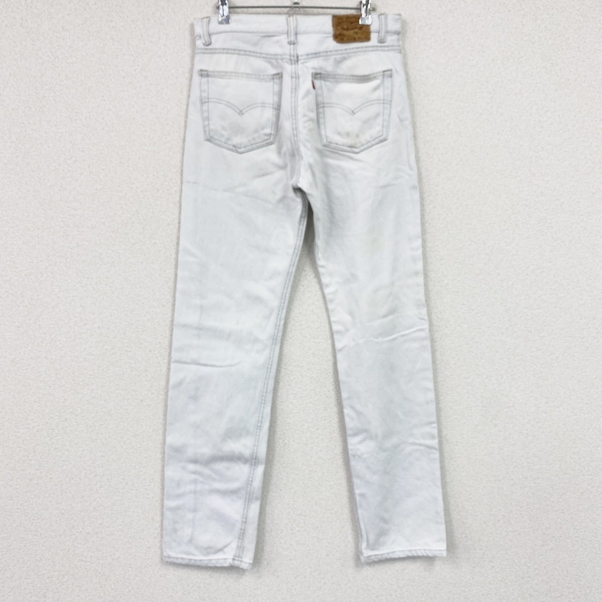 Levi's　リーバイス　50　デニムパンツ/ジーンズ　ボタンフライ　白　ホワイト　W31サイズ　古着