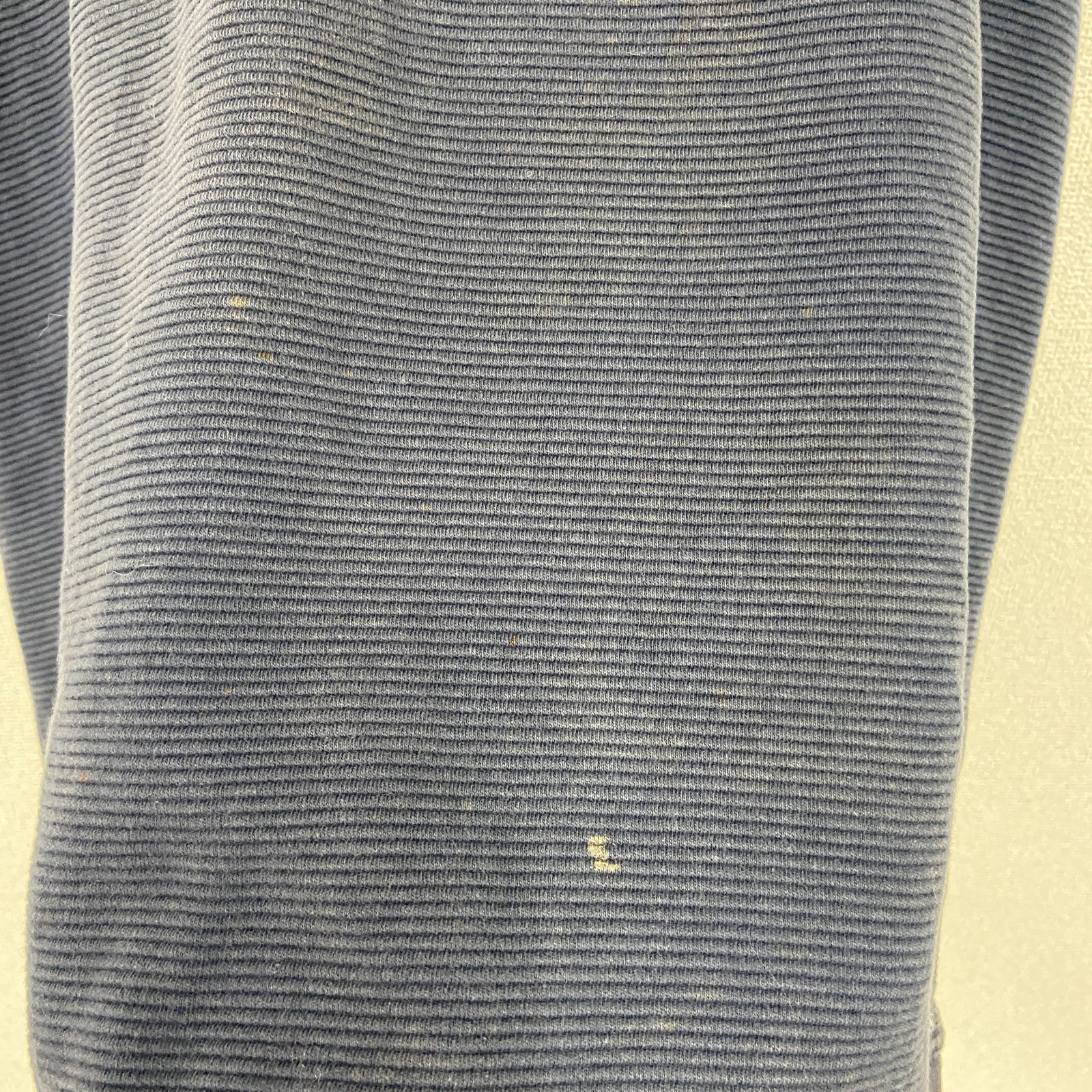 00s　NIKE GOLF　ナイキゴルフ　コットンニットベスト　ヴィンテージ　スウッシュ　刺繍ロゴ　紺　ネイビー　Lサイズ　古着