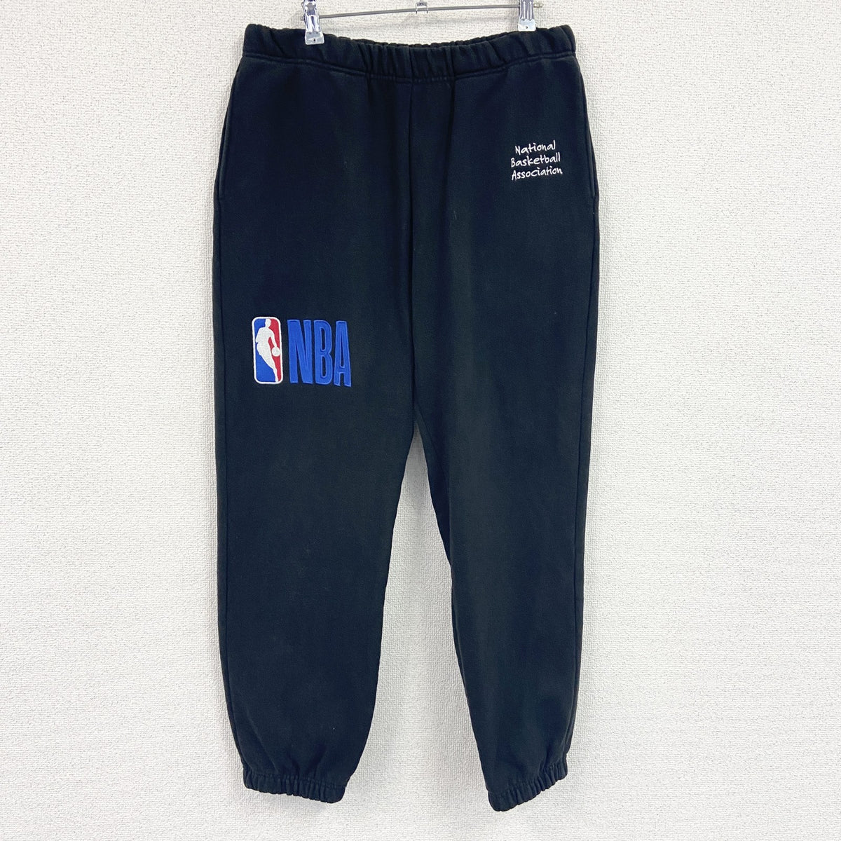 NBA　エヌビーエー　スウェットパンツ　黒　ブラック　M　サイズ　古着