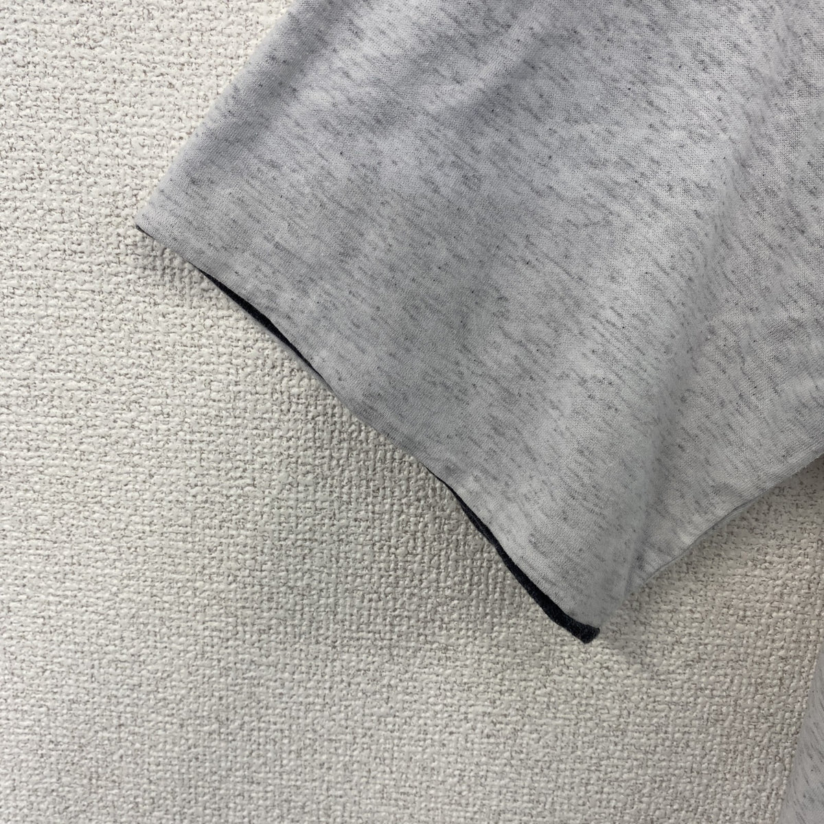 90s　ヴィンテージ　半袖プリントTシャツ　カレッジ風　　灰色　ライトグレー　ニューファンドランド　Lサイズ　古着