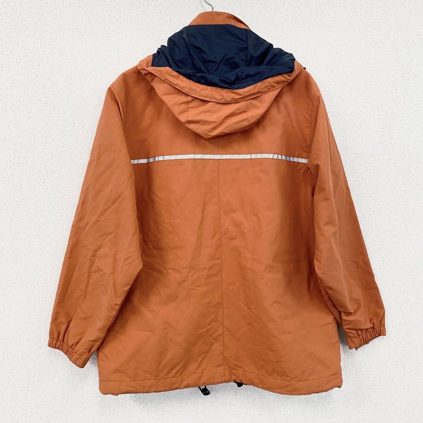 ～90s　L.L.Bean　エルエルビーン　マウンテンパーカー　スキーウェア　比翼仕立て　橙色　オレンジ　Mサイズ