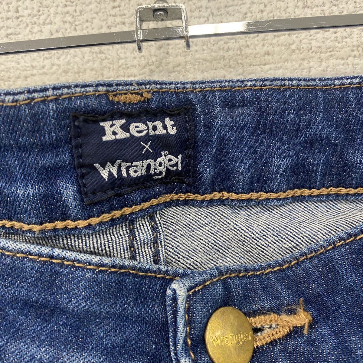 Wrangler　ラングラー　Kent　ケント　デニムパンツ/ジーンズ　ジップフライ　インディゴ　33サイズ　古着