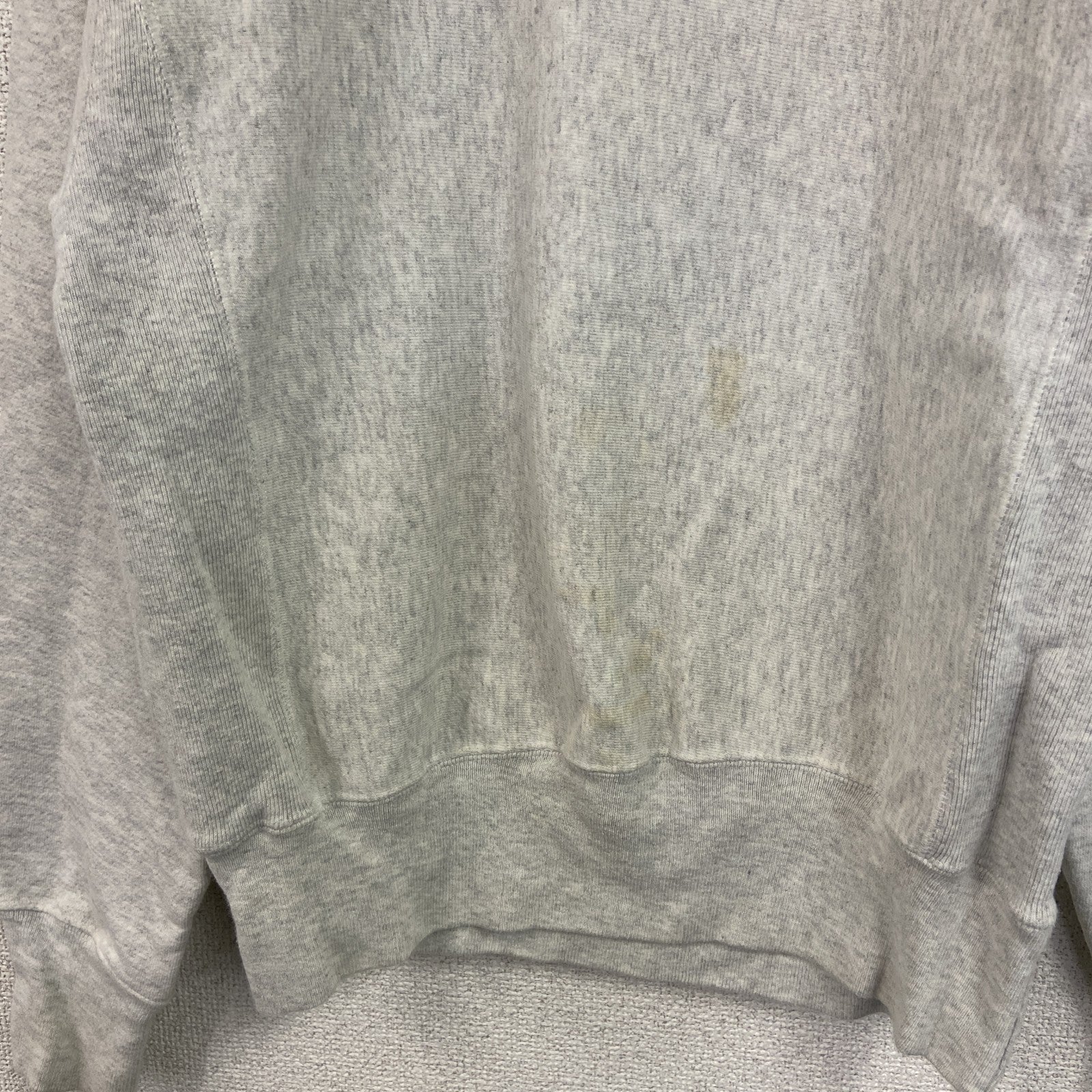 Champion　チャンピオン　リバースウィーブ　スウェット/トレーナー　霜降りグレー　XSサイズ　古着